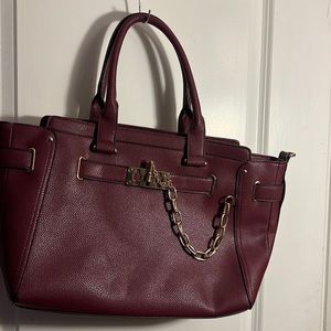 JustFab Burgundy Purse